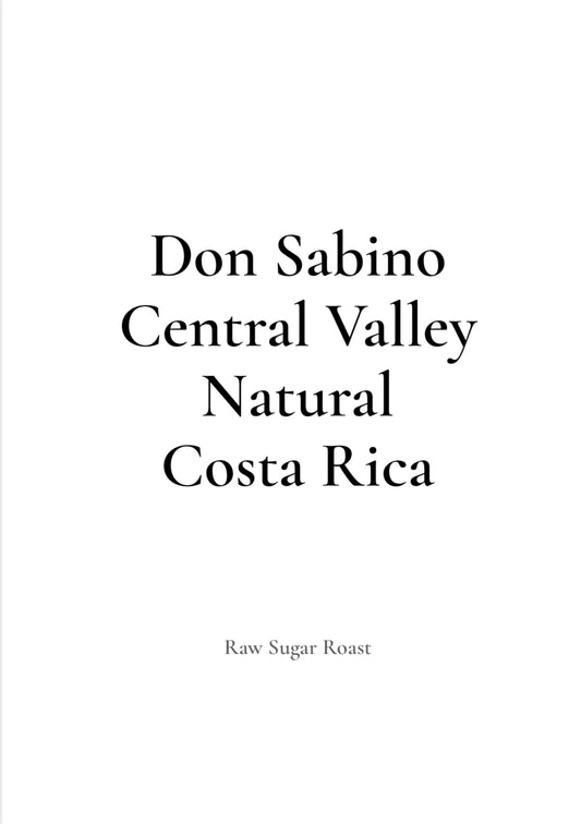 【WEB SITE先行発売】Costa Rica   Don Sabino